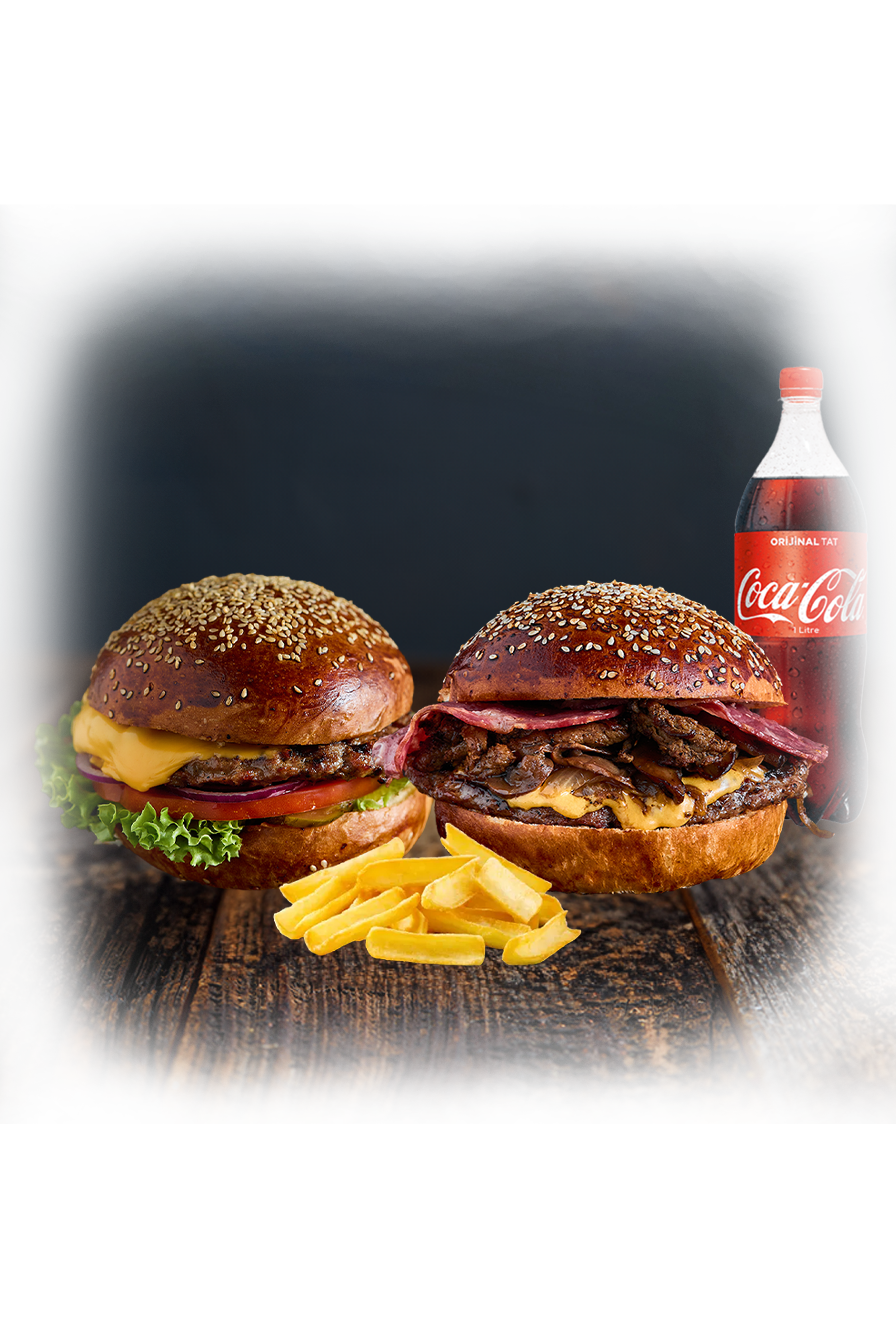 Gece yiyen adam burger