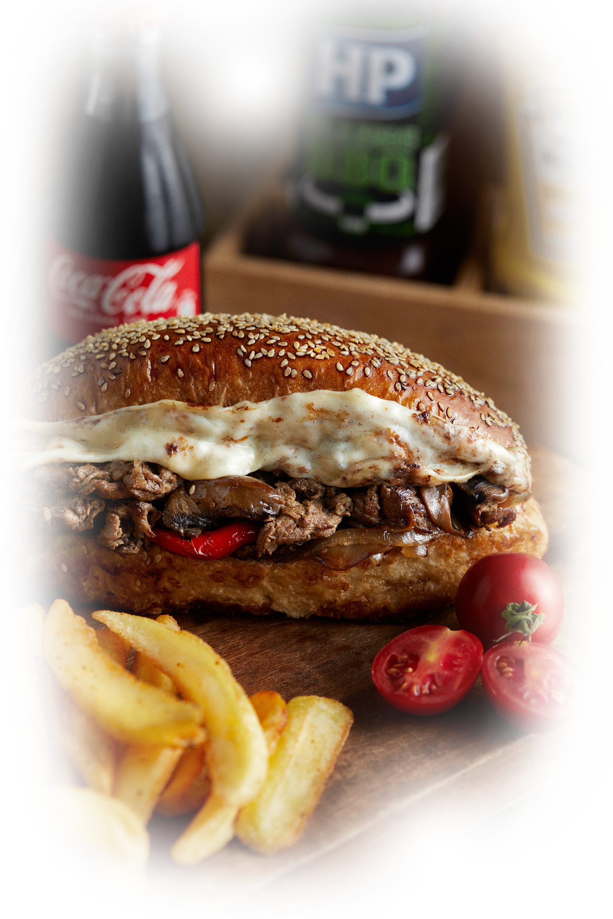 Gece yiyen adam burger
